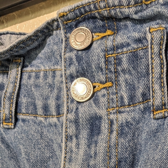 Denimn paper bag shorts with big pockets - Picture 4 of 7